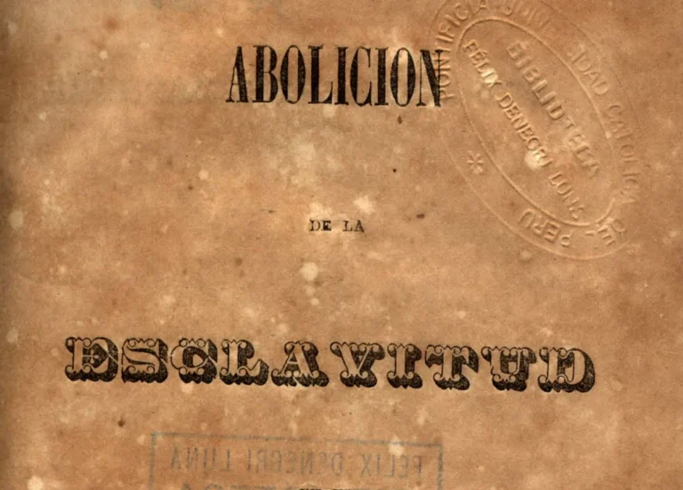 Portada del libro «Abolición de la esclavitud»